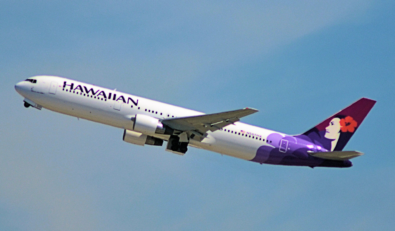 N585HA/N585HA Hawaiian Airlines Boeing 767-3G5ER Photo by Warthog1 - AVSpotters.com