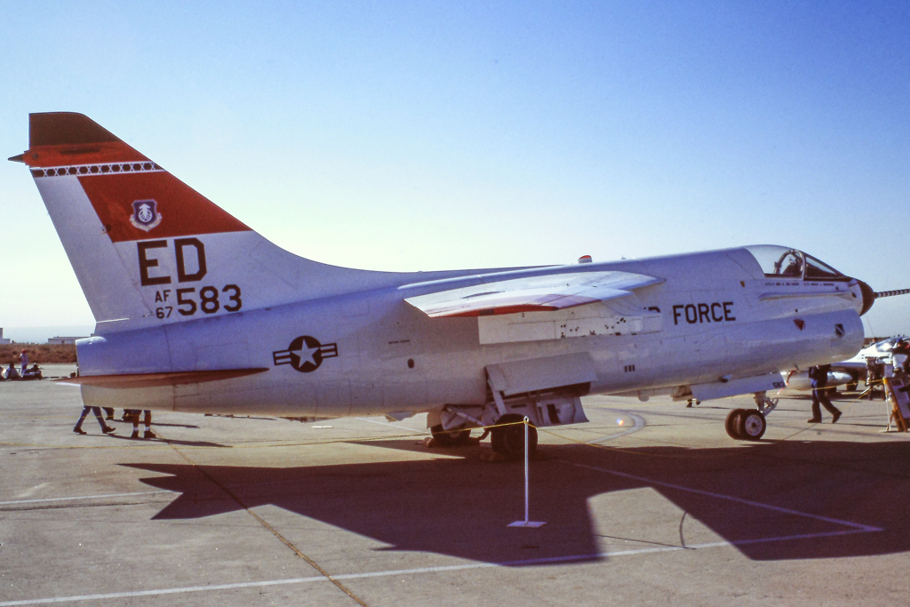 67-14583/6714583 USAF - United States Air Force LTV A-7 Corsair II Airframe Information - AVSpotters.com