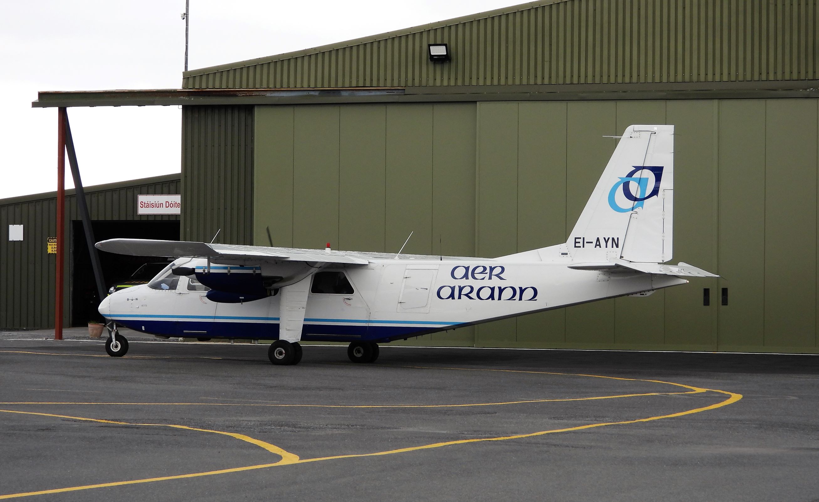 EI-AYN/EIAYN Aer Arann Islands Britten-Norman Islander Airframe Information - AVSpotters.com