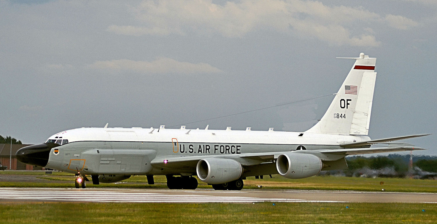 64-14844/6414844 USAF - United States Air Force Boeing RC-135V Stratoliner Photo by Warthog1 - AVSpotters.com