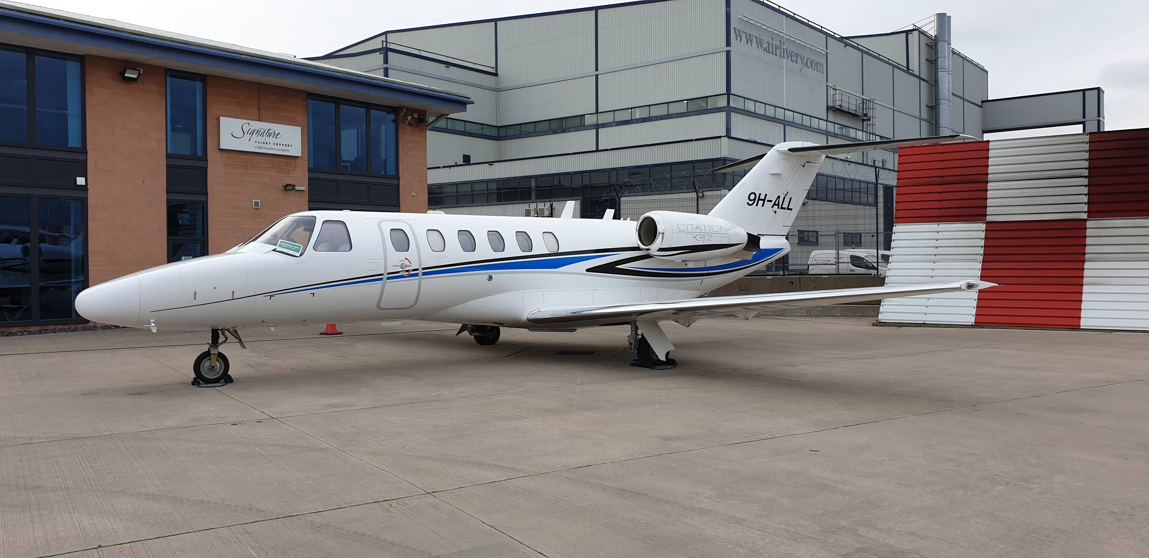 9H-ALL/9HALL Corporate Cessna 525A CitationJet CJ2 Photo by RJflyer - AVSpotters.com