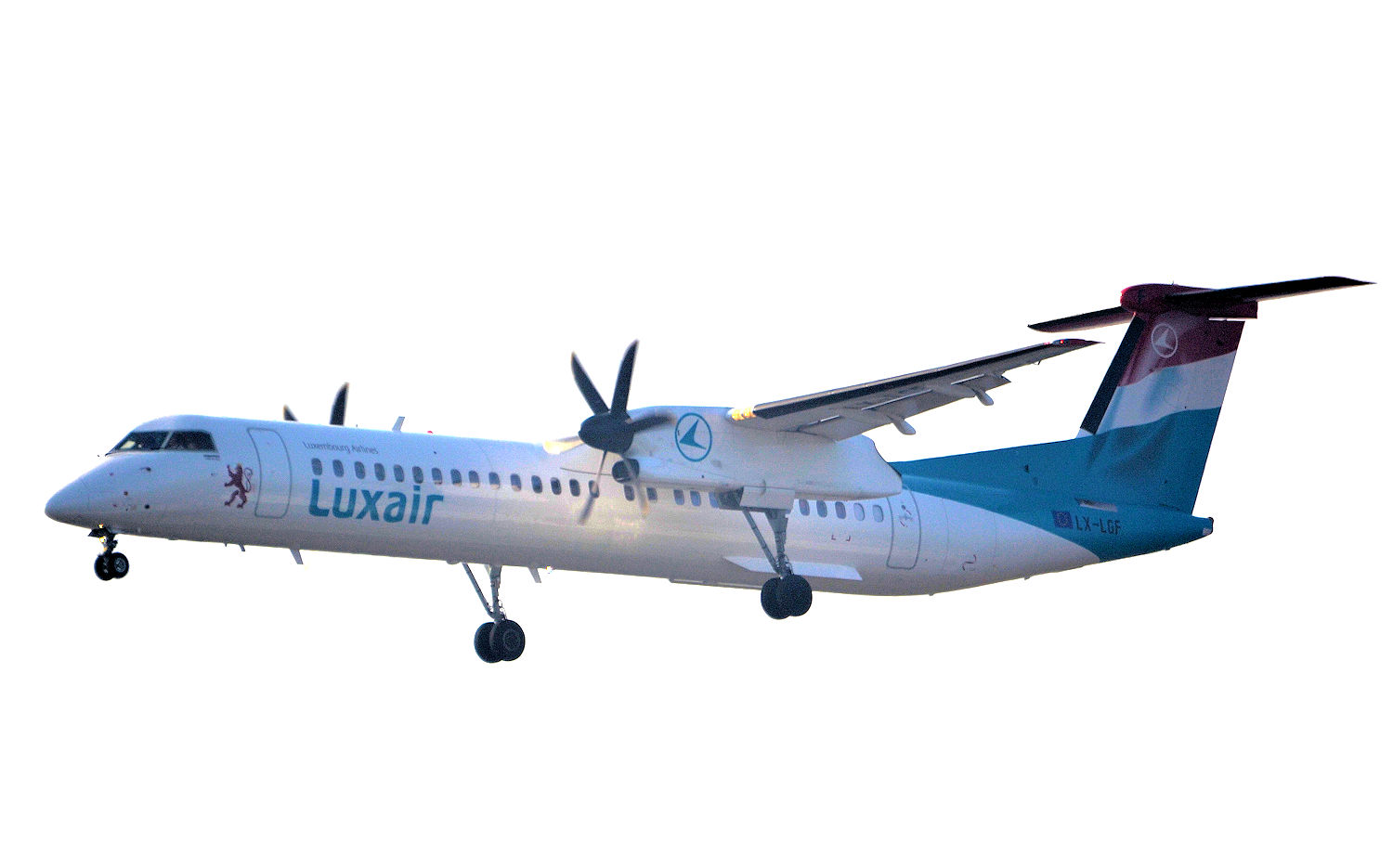 LX-LGF/LXLGF Luxair Bombardier DHC-8-402NG Photo by Warthog1 - AVSpotters.com