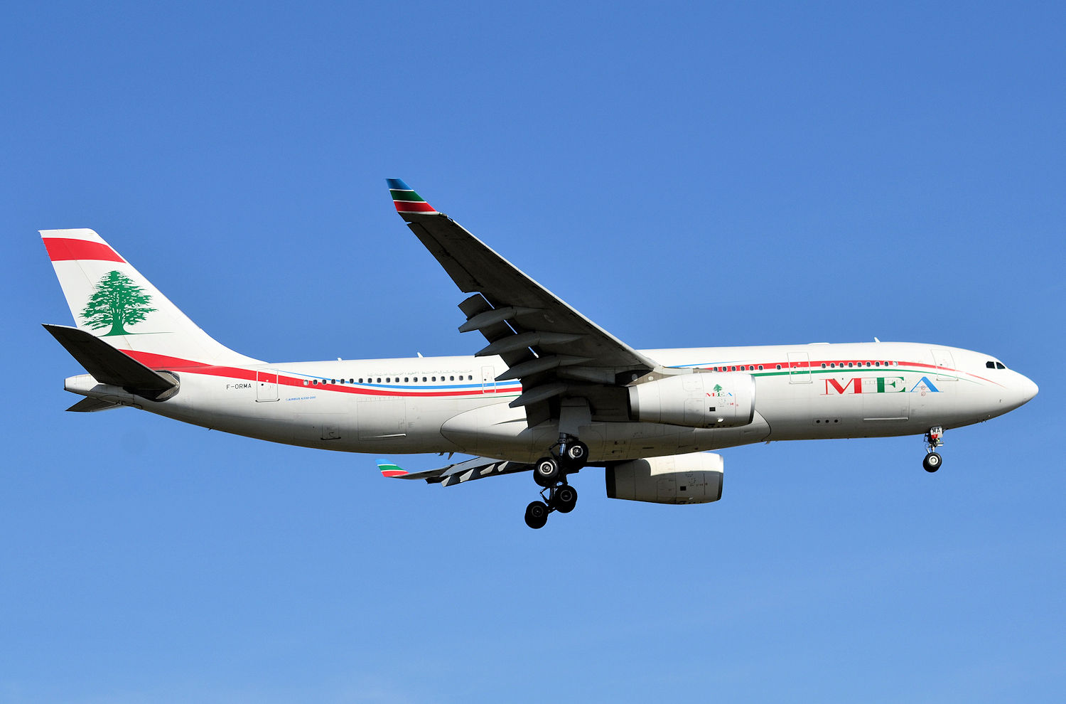 F-ORMA/FORMA MEA-Middle East Airlines Airbus A330-243 Photo by Warthog1 - AVSpotters.com