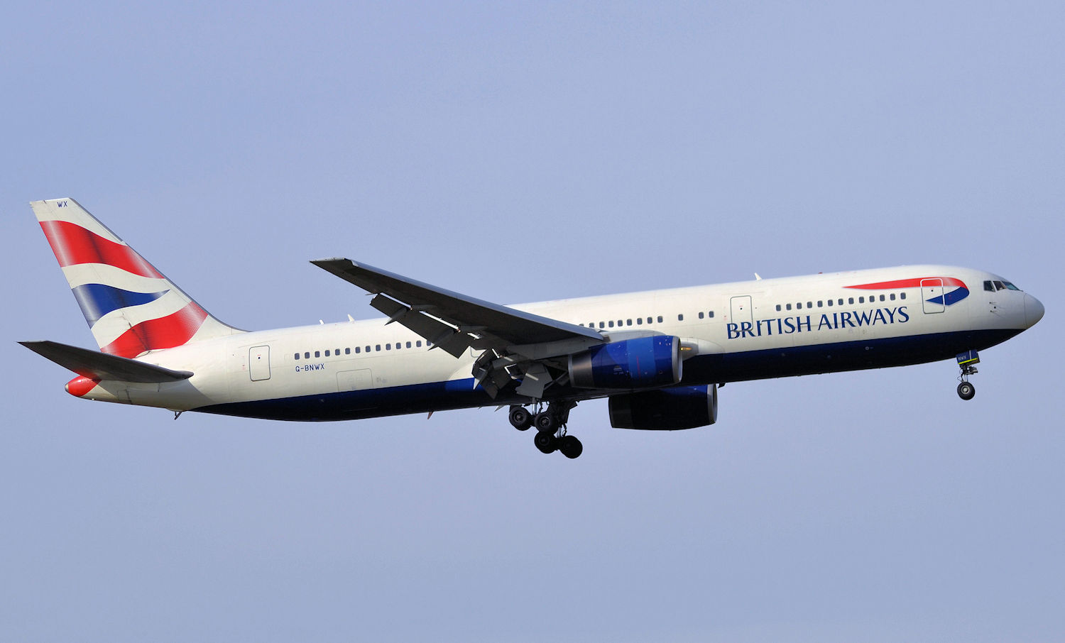 G-BNWX/GBNWX British Airways Boeing 767 Airframe Information - AVSpotters.com