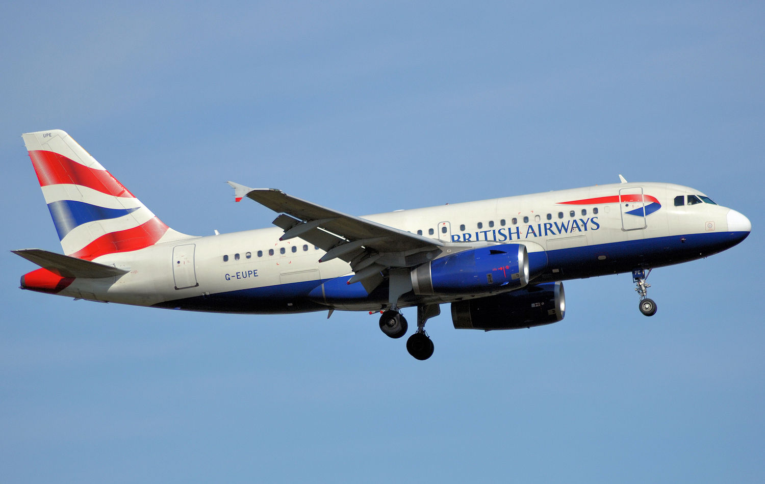 G-EUPE/GEUPE British Airways Airbus A319-131 Photo by Warthog1 - AVSpotters.com