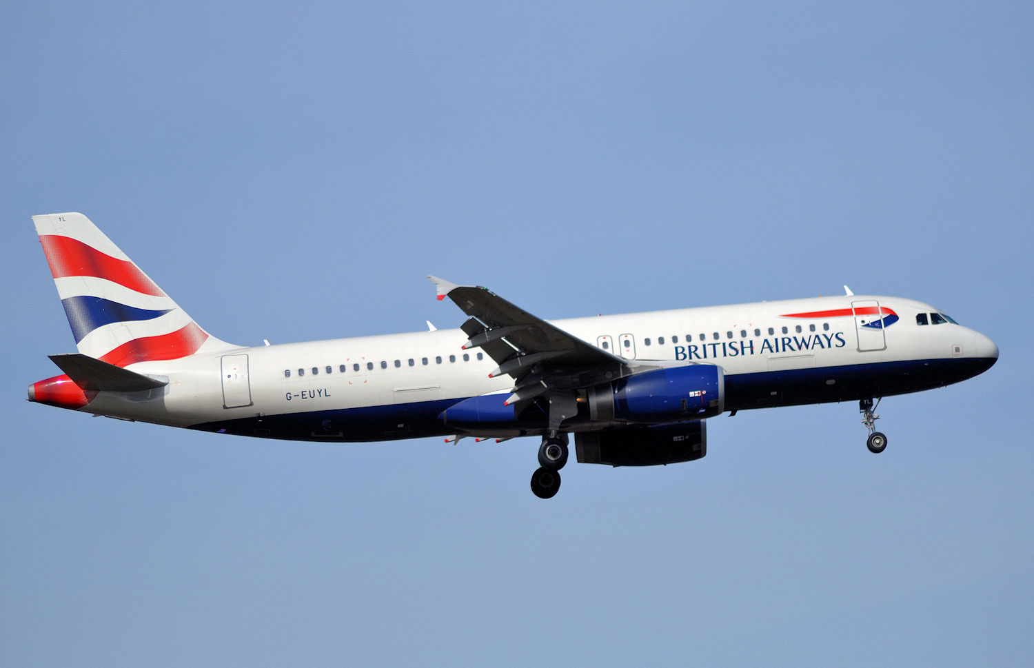 G-EUYL/GEUYL British Airways Airbus A320 Airframe Information - AVSpotters.com