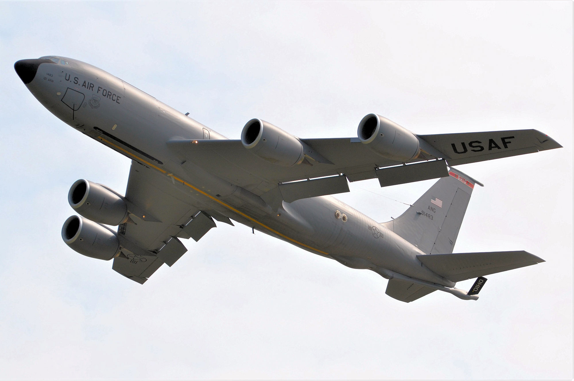 59-1483/591483 USAF - United States Air Force Boeing C-135 Stratotanker Airframe Information - AVSpotters.com
