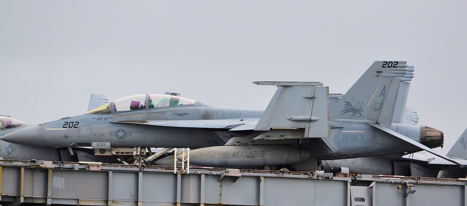 166802/166802 USN - United States Navy McDonnell-Douglas F/A-18F Super Hornet Photo by Warthog1 - AVSpotters.com