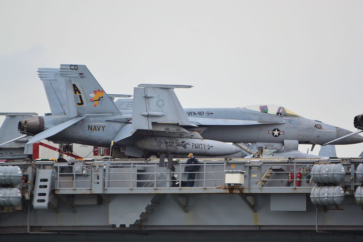 168911/168911 USN - United States Navy McDonnell-Douglas F/A-18E Super Hornet Photo by Warthog1 - AVSpotters.com