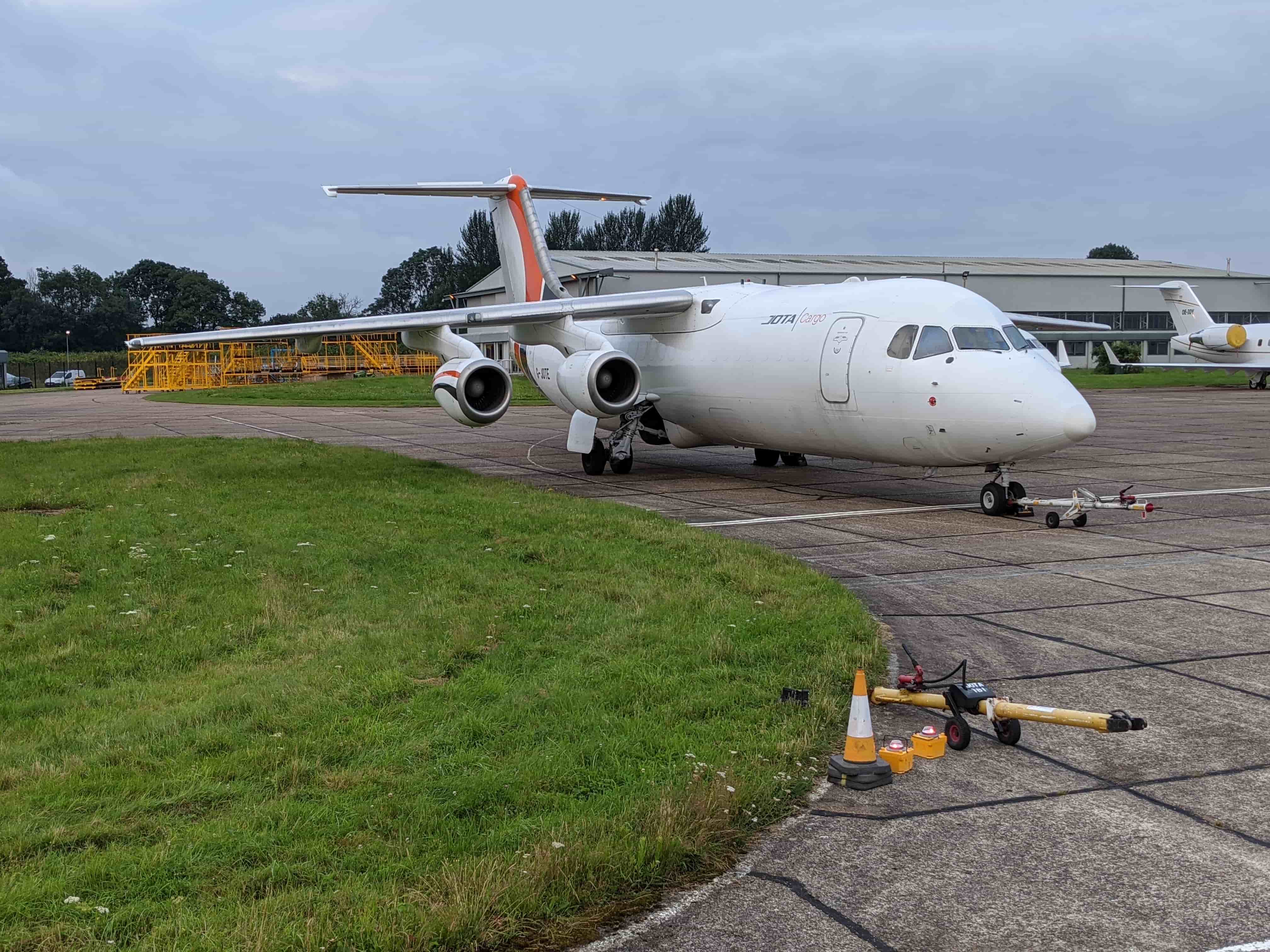 G-JOTE/GJOTE Jota Aviation British Aerospace BAe 146-300QT  Photo by RJflyer - AVSpotters.com