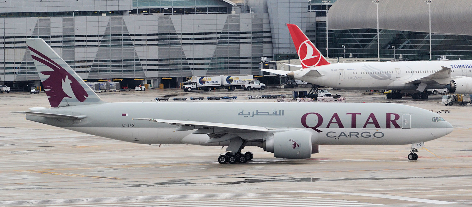 A7-BFO/A7BFO Qatar Airways Cargo Boeing 777-F Photo by Warthog1 - AVSpotters.com