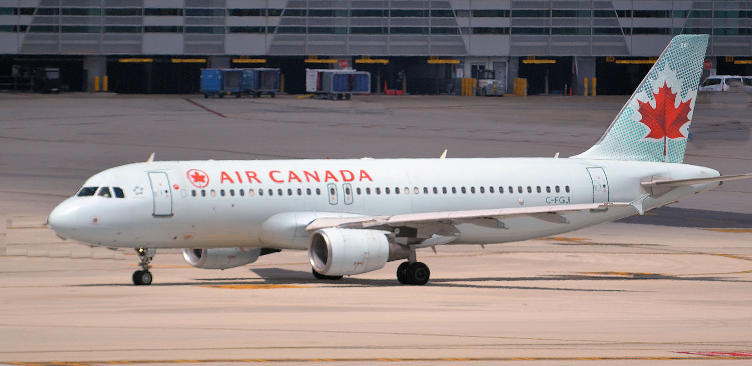 C-FGJI/CFGJI Air Canada Airbus A320-214 Photo by Warthog1 - AVSpotters.com