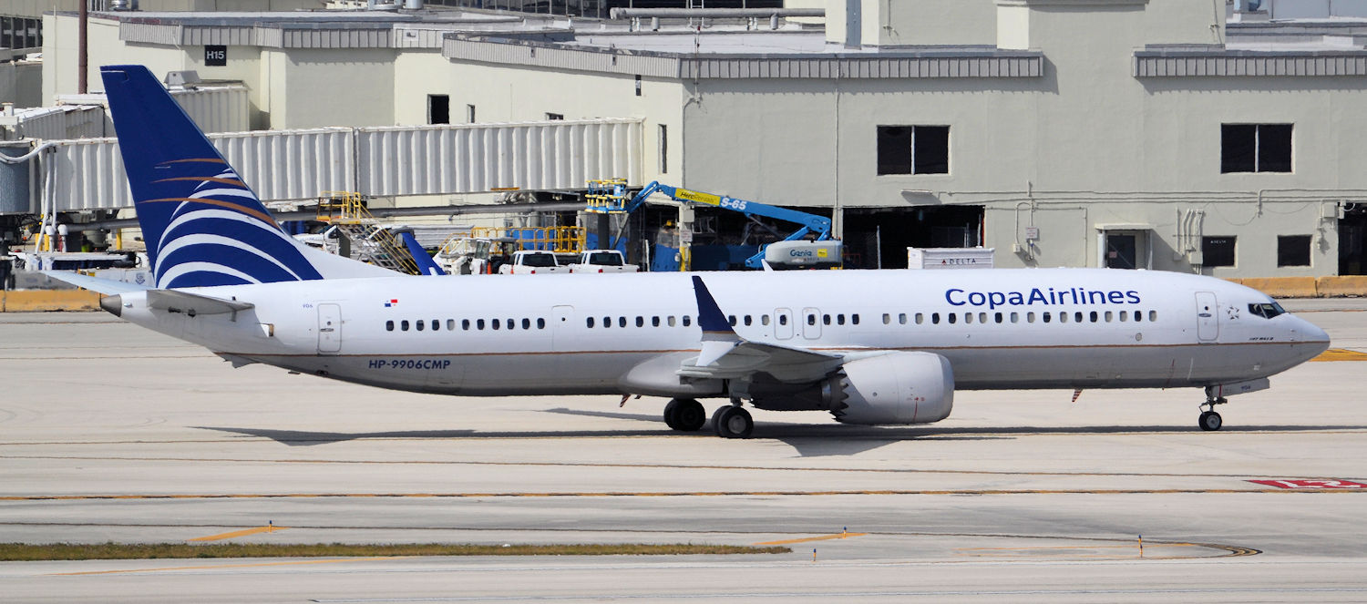 HP-9906CMP/HP9906CMP Copa Airlines Boeing 737-MAX9 Photo by Warthog1 - AVSpotters.com