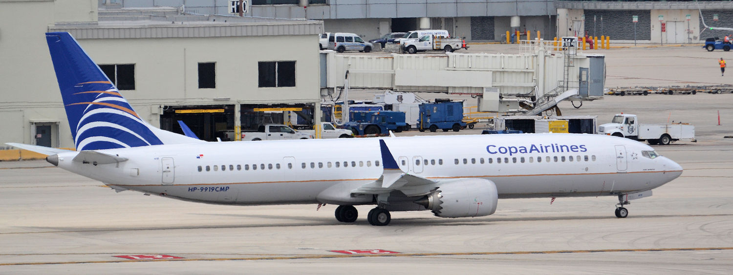 HP-9919CMP/HP9919CMP Copa Airlines Boeing 737-MAX9 Photo by Warthog1 - AVSpotters.com