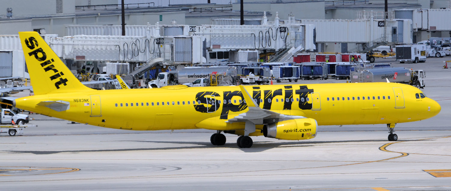 N683NK/N683NK Spirit Airlines Airbus A321-231(SL) Photo by Warthog1 - AVSpotters.com