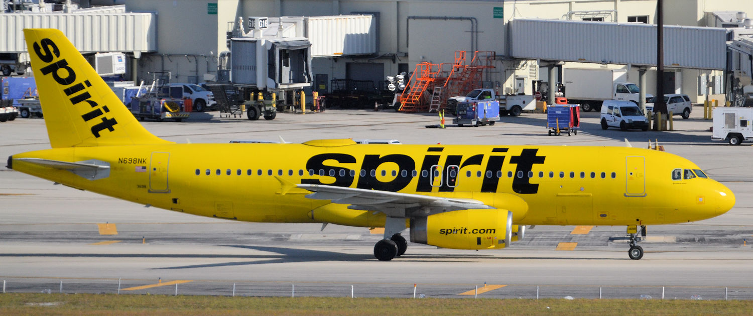 N698NK/N698NK Spirit Airlines Airbus A320-232 Photo by Warthog1 - AVSpotters.com