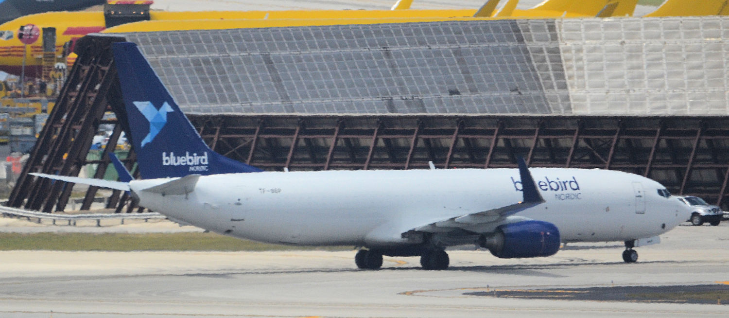 TF-BBP/TFBBP Bluebird Nordic Boeing 737-8F2(BCF) Photo by Warthog1 - AVSpotters.com