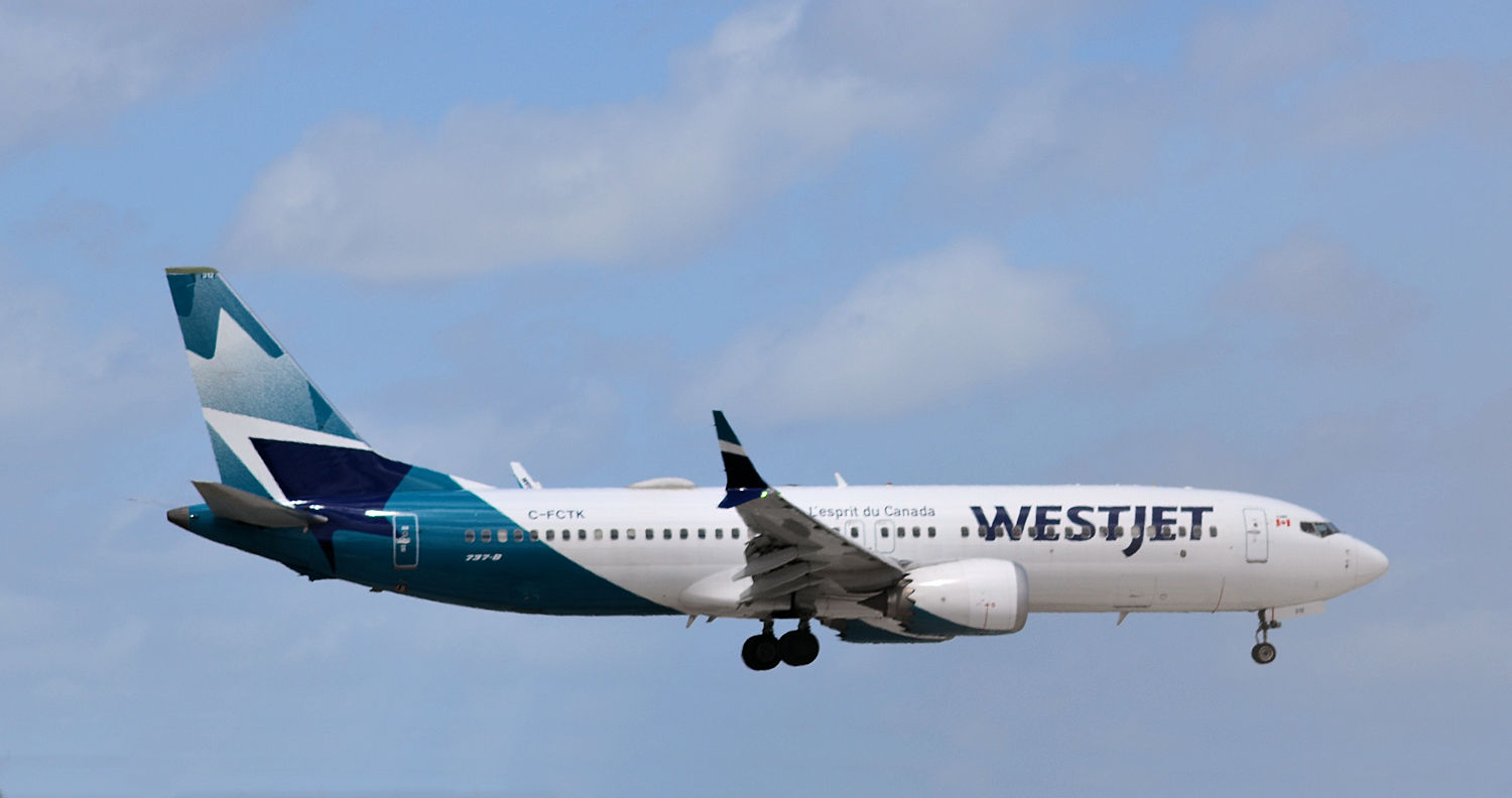 C-FCTK/CFCTK WestJet Boeing 737-MAX8 Photo by Warthog1 - AVSpotters.com