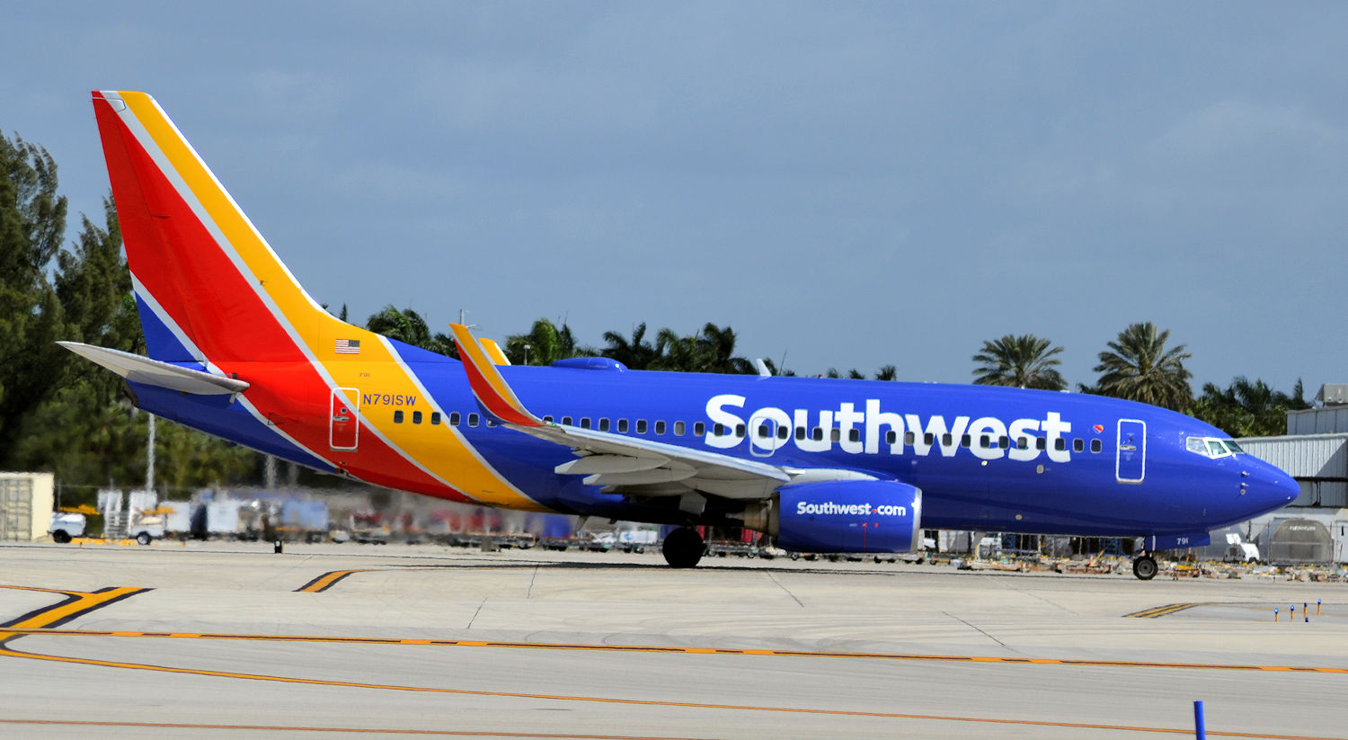 N791SW/N791SW Southwest Airlines Boeing 737-7H4(WL) Photo by Warthog1 - AVSpotters.com