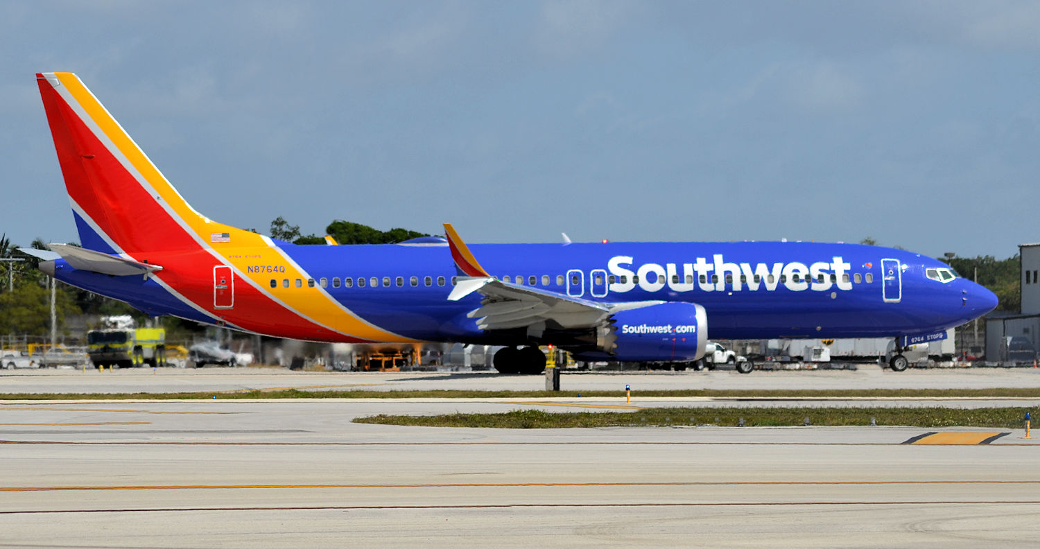 N8764Q/N8764Q Southwest Airlines Boeing 737-MAX8 Photo by Warthog1 - AVSpotters.com