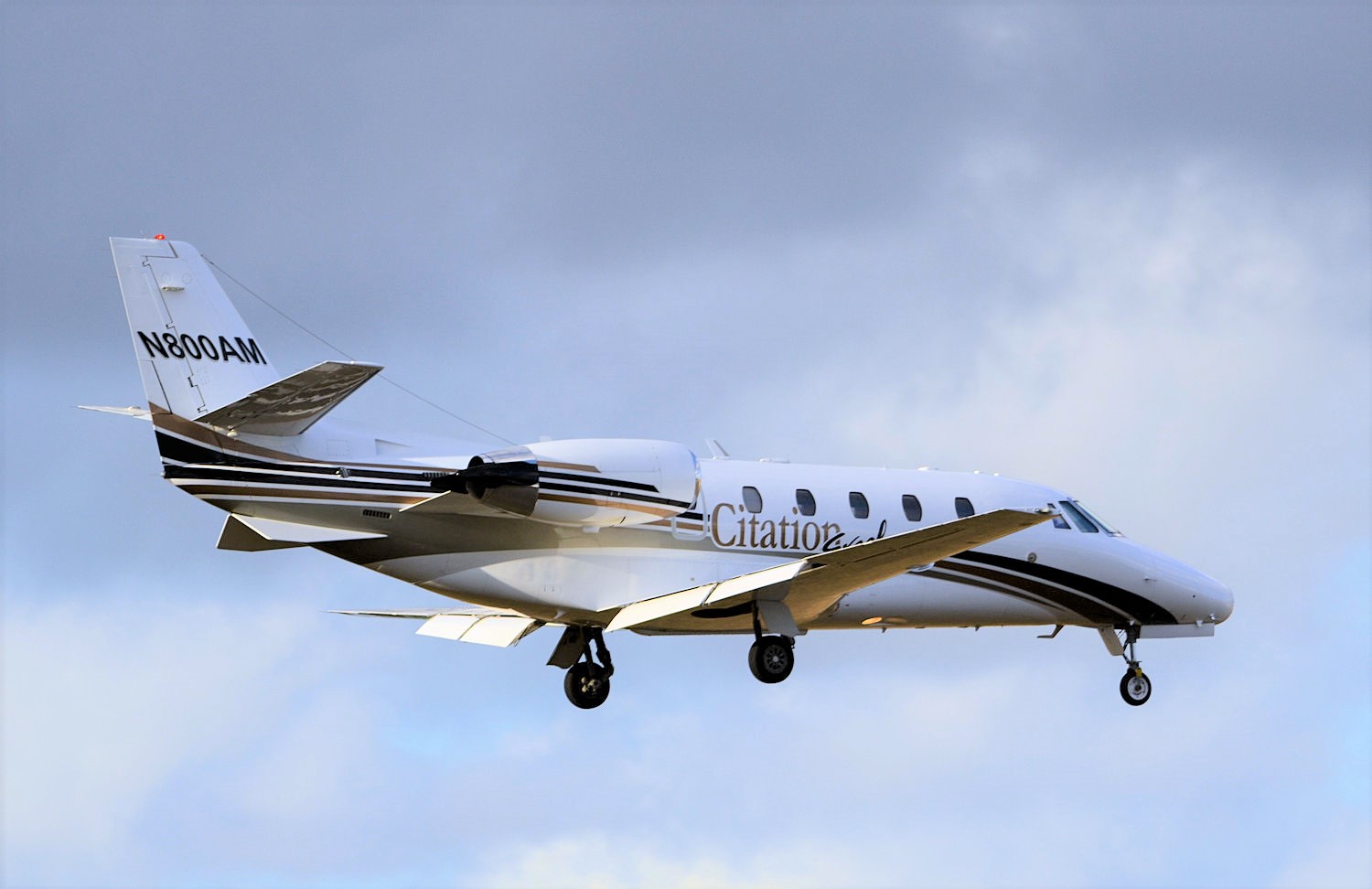 N800AM/N800AM Corporate Cessna Citation Excel Airframe Information - AVSpotters.com