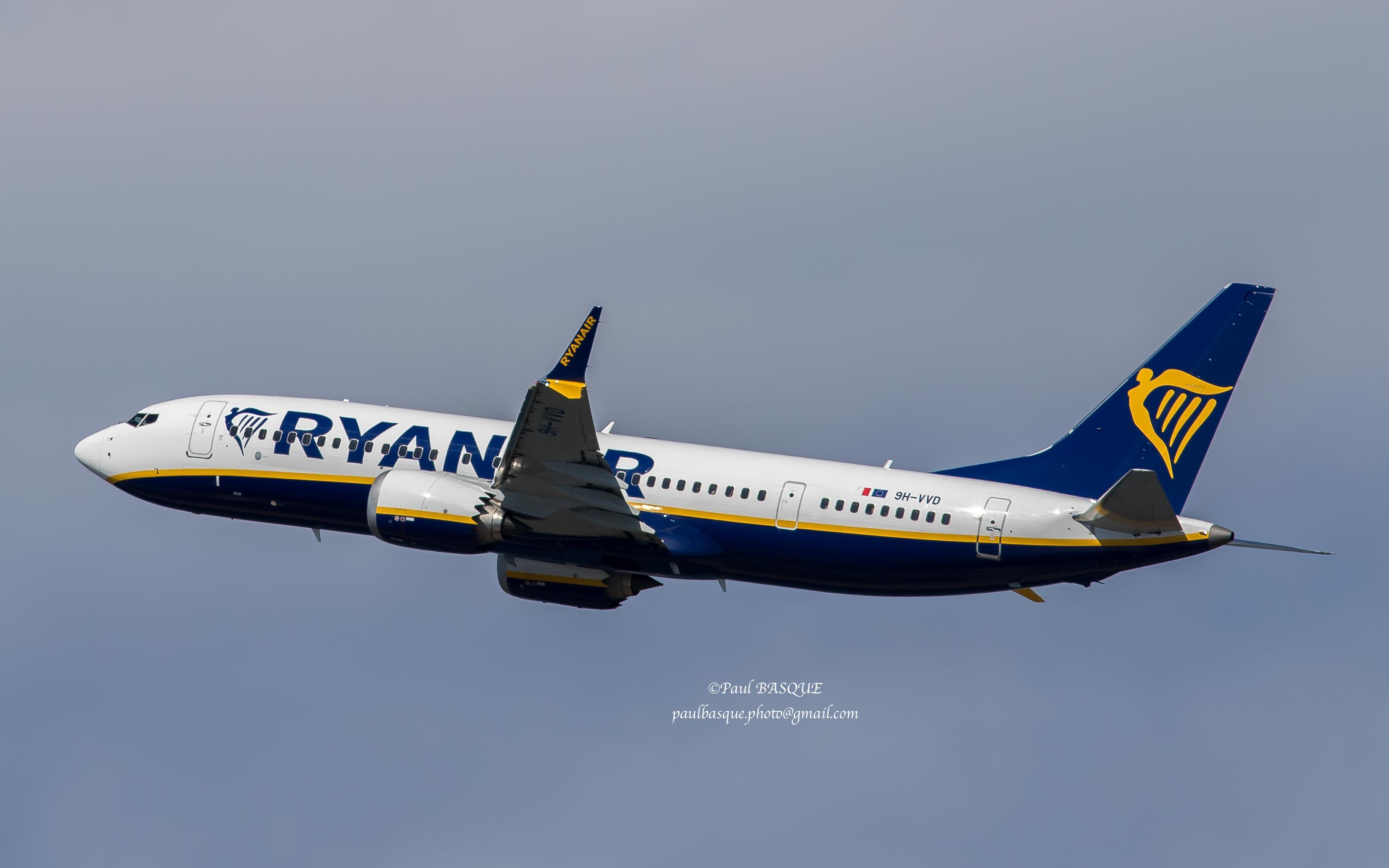 9H-VVD/9HVVD Malta Air Boeing 737-MAX200 Photo by Erazkiel - AVSpotters.com