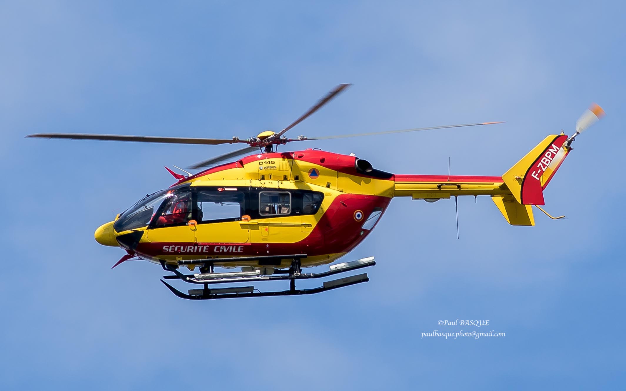 F-ZBPM/FZBPM Securite Civile Eurocopter EC.145C-2 Photo by Erazkiel - AVSpotters.com