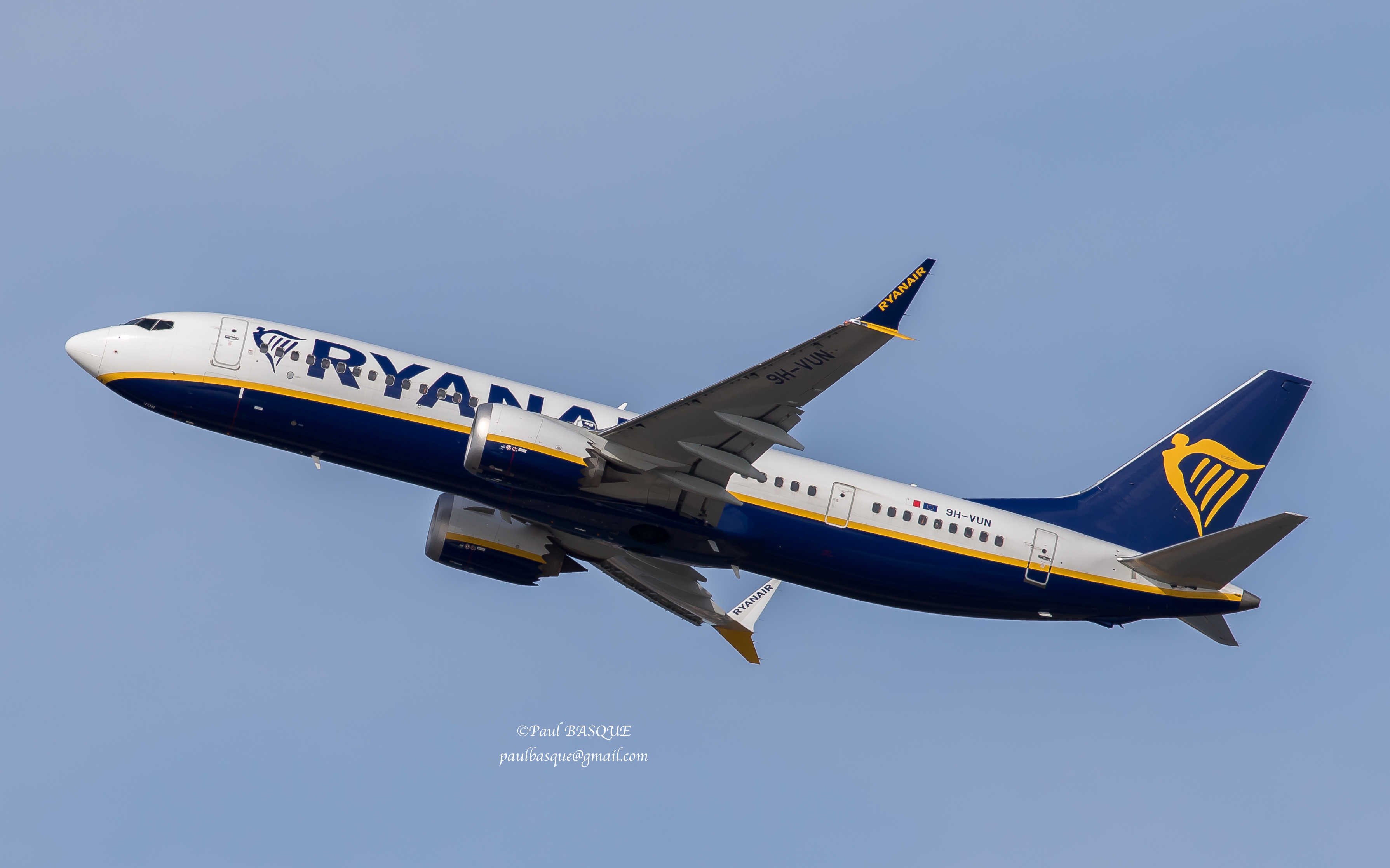 9H-VUN/9HVUN Malta Air Boeing 737-MAX200 Photo by Erazkiel - AVSpotters.com