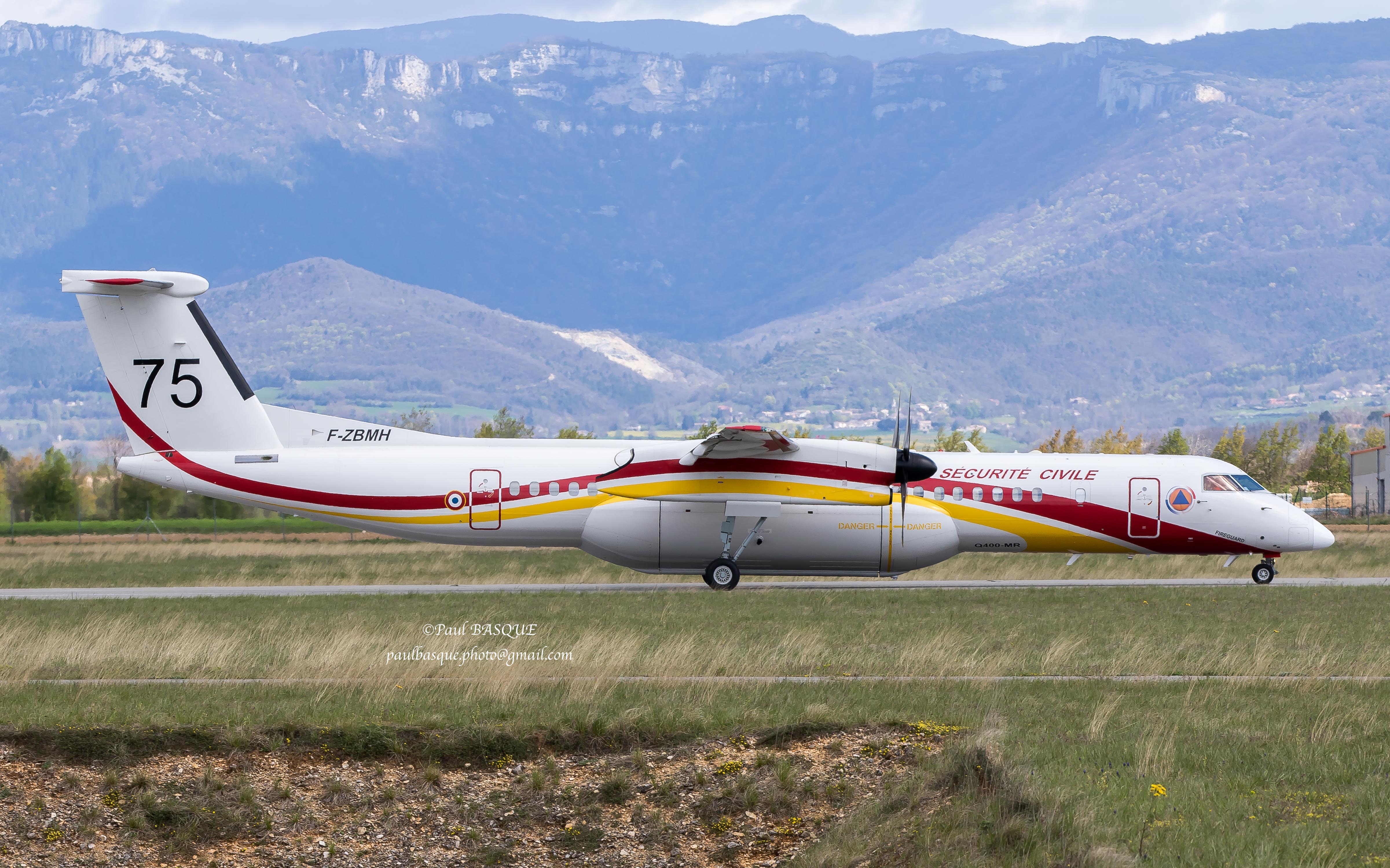 F-ZBMH/FZBMH Securite Civile Bombardier DHC-8-402NG Photo by Erazkiel - AVSpotters.com