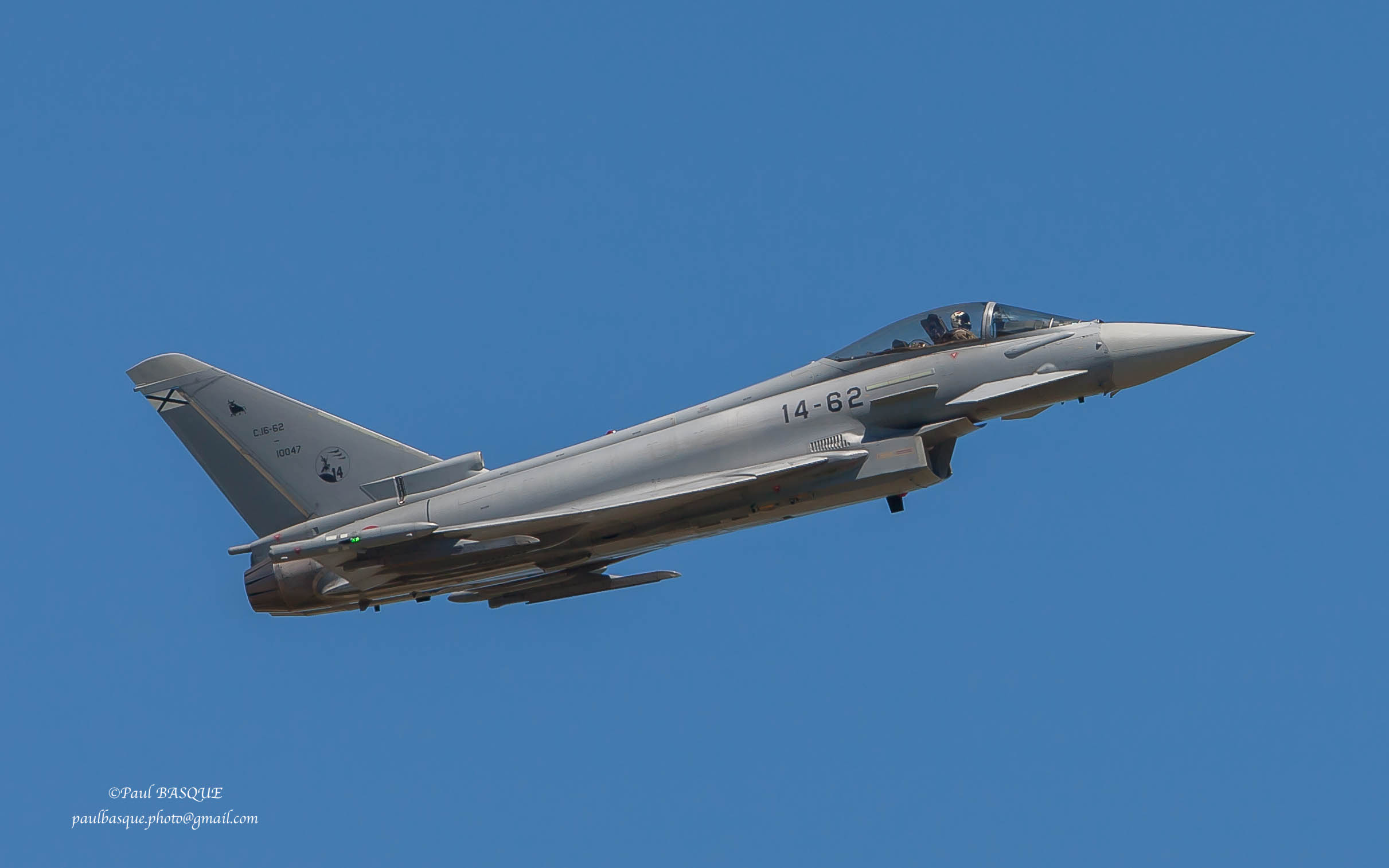 C.16-62/C.1662 Spanish Air Force Eurofighter Typhoon EF2000 Photo by Erazkiel - AVSpotters.com