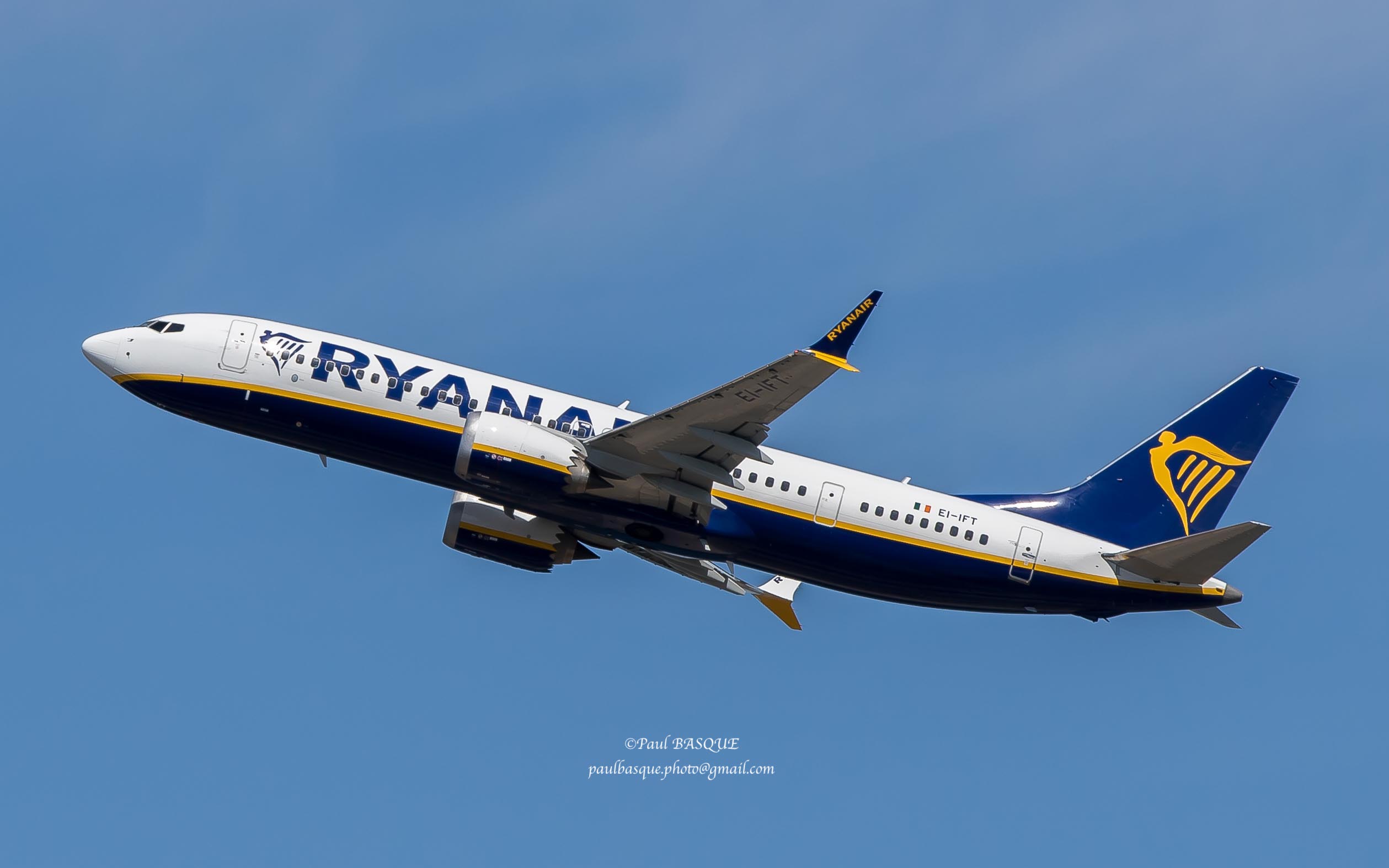 EI-IFT/EIIFT Ryanair Boeing 737-MAX200 Photo by Erazkiel - AVSpotters.com