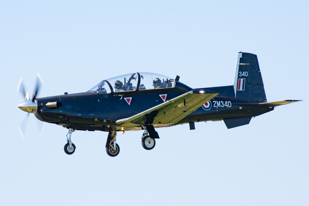 ZM340/ZM340 RAF - Royal Air Force Raytheon T-6C Texan T.1 Photo by colinw - AVSpotters.com