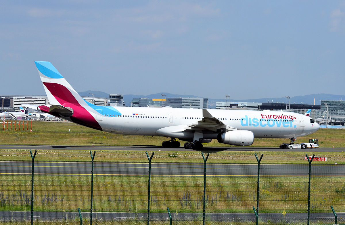 D-AIKB/DAIKB Discover Airlines Airbus A330-343E Photo by Warthog1 - AVSpotters.com