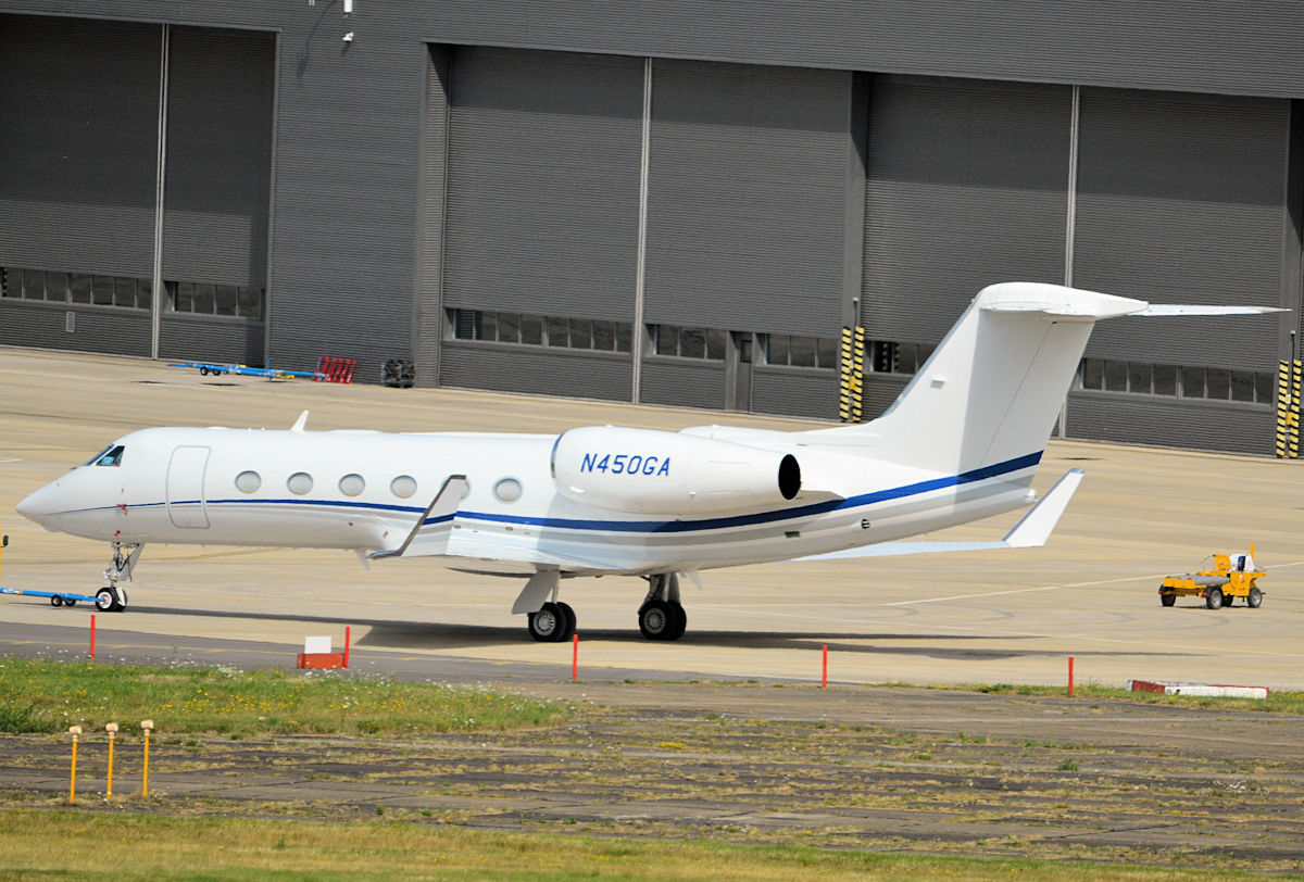 N450GA/N450GA Corporate Gulfstream IV Airframe Information - AVSpotters.com