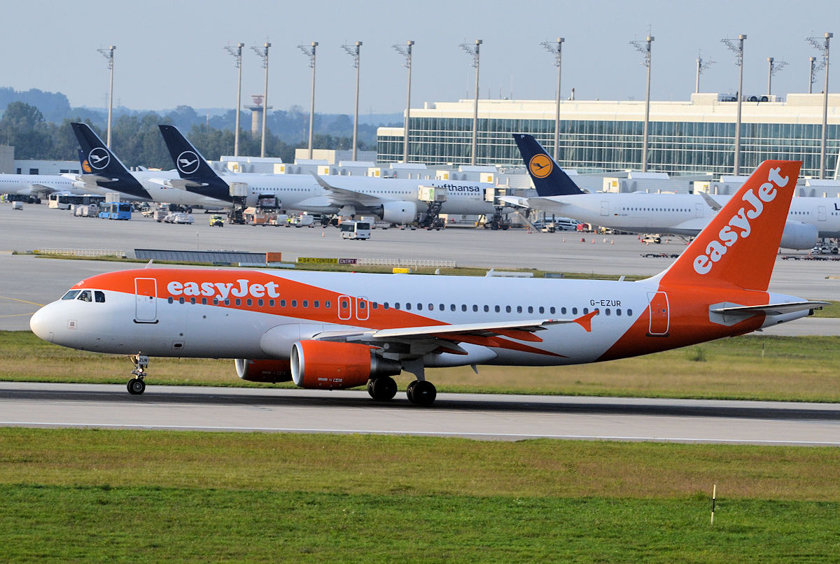 G-EZUR/GEZUR easyJet Airbus A320-214 Photo by Warthog1 - AVSpotters.com