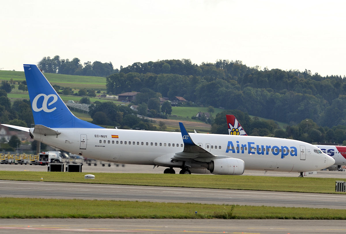 EC-NUY/ECNUY Air Europa Boeing 737-8GP(WL) Photo by Warthog1 - AVSpotters.com