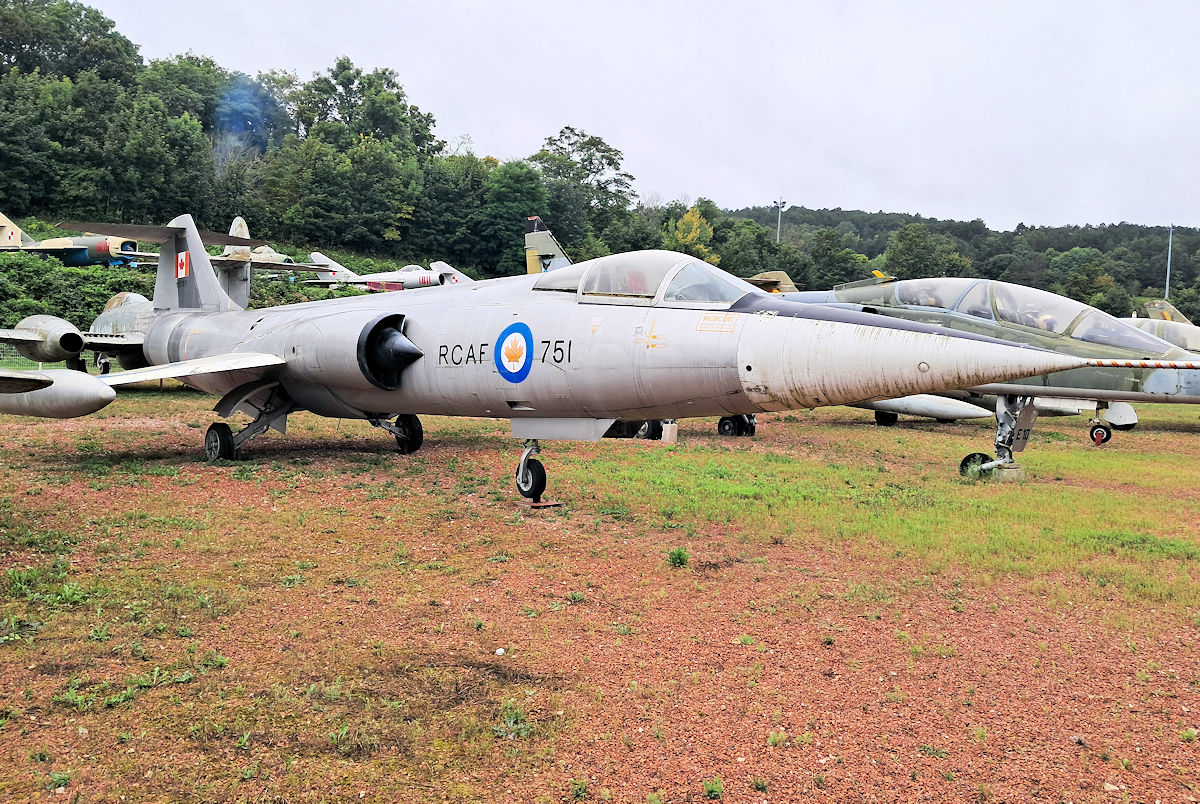 104799/104799 Preserved Lockheed F-104 Starfighter Airframe Information - AVSpotters.com