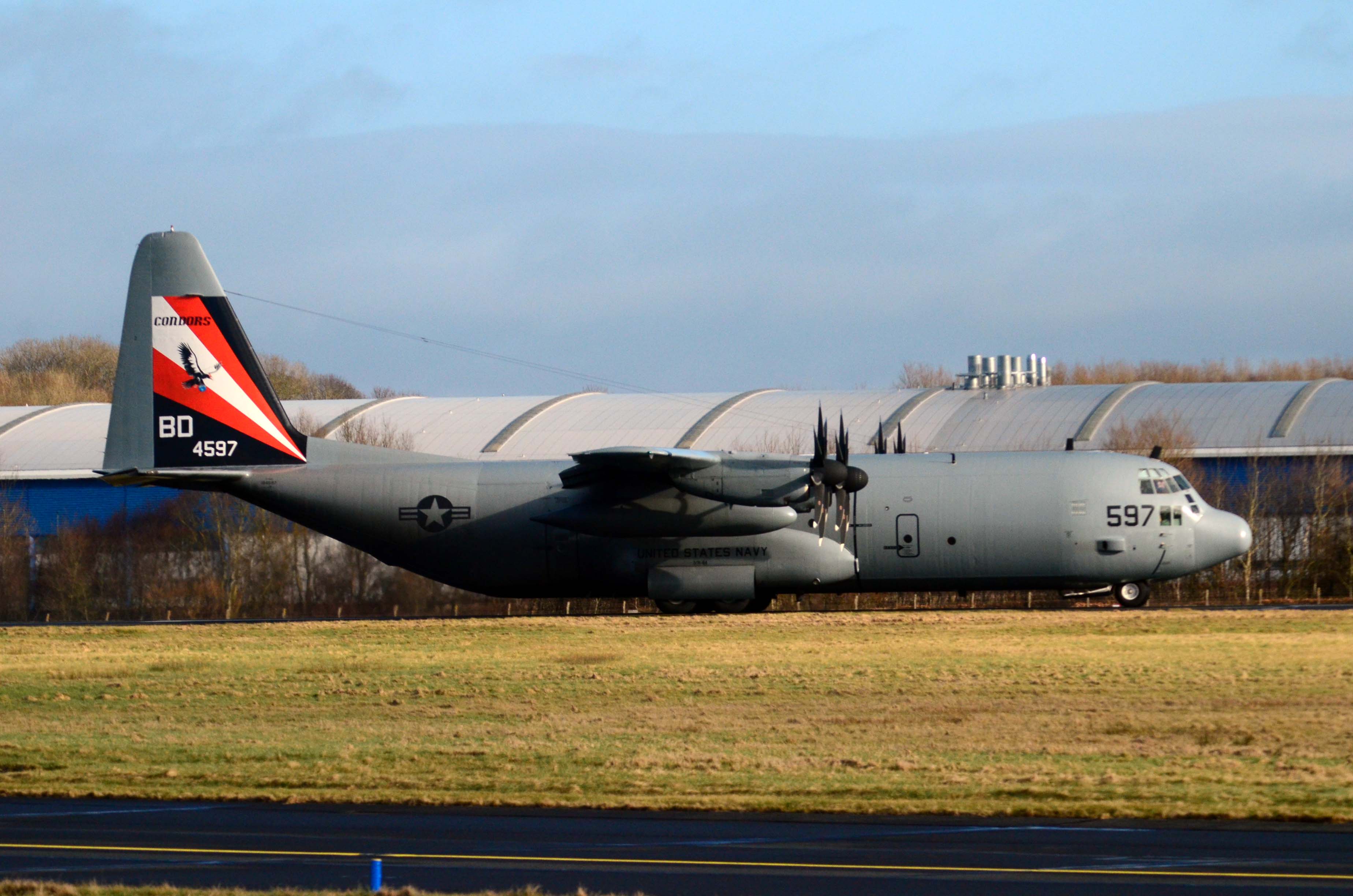 164597/164597 USN - United States Navy Lockheed C-130 Hercules Airframe Information - AVSpotters.com