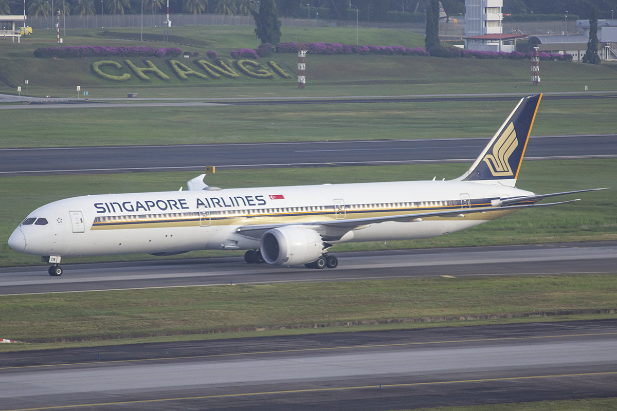 9V-SCN/9VSCN Singapore Airlines Boeing 787 Airframe Information - AVSpotters.com