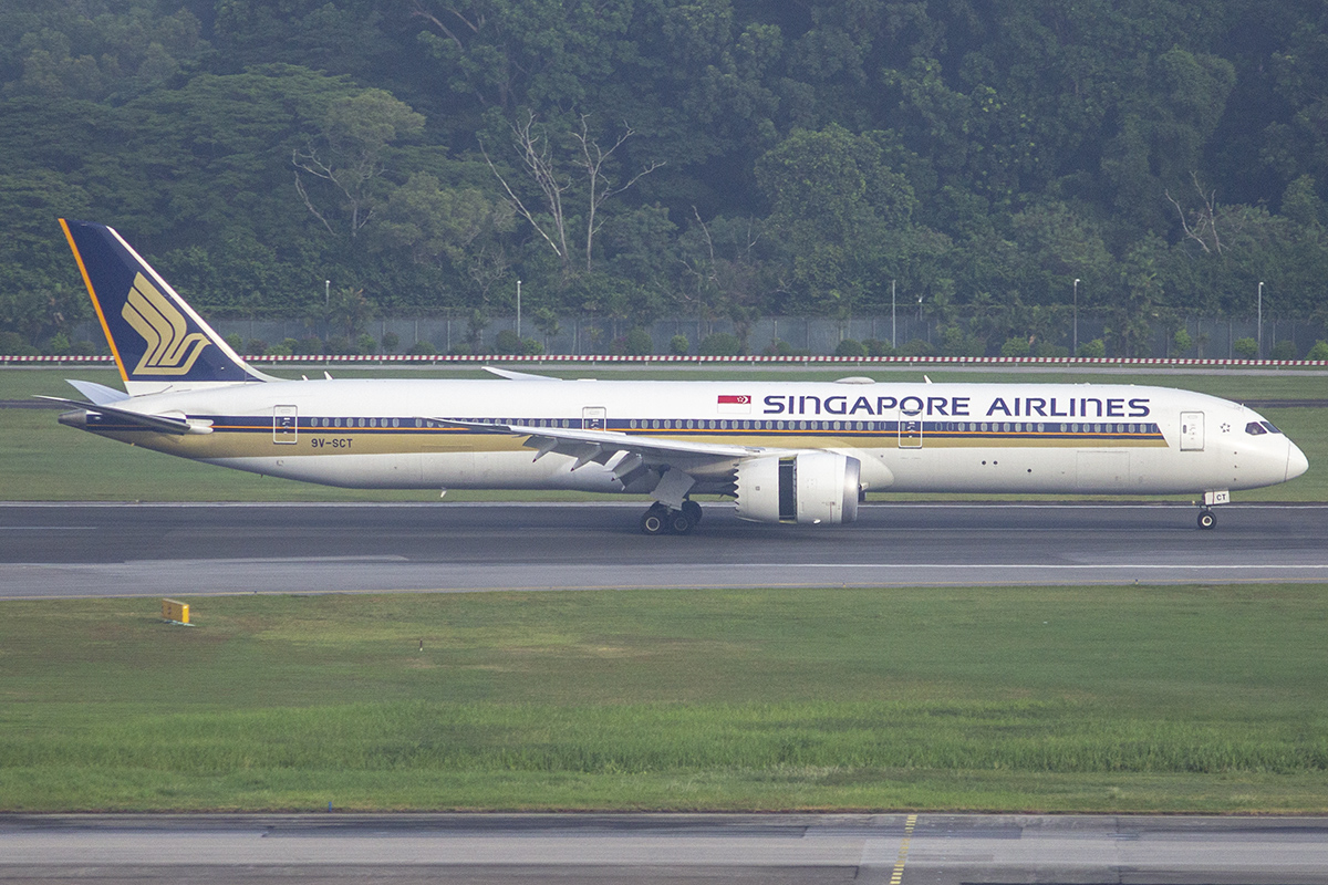 9V-SCT/9VSCT Singapore Airlines  Boeing 787 Airframe Information - AVSpotters.com