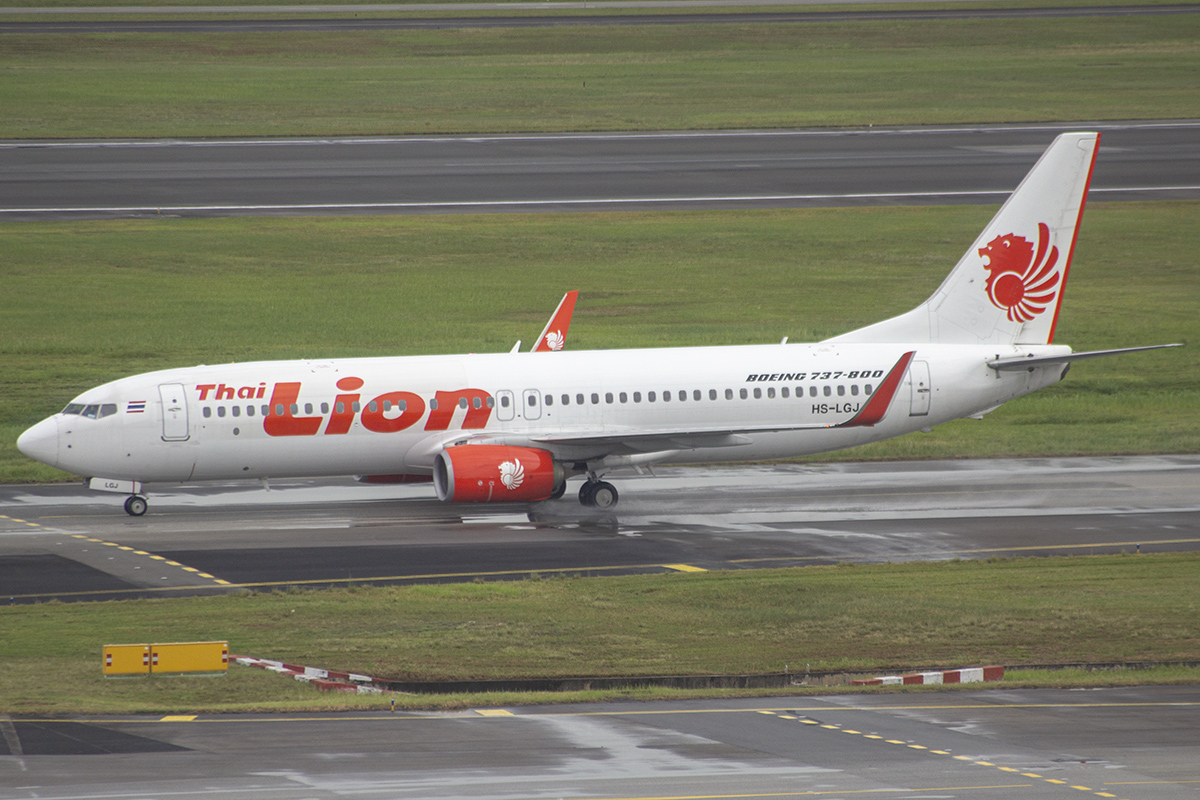 HS-LGJ/HSLGJ Thai Lion Air Boeing 737 NG Airframe Information - AVSpotters.com