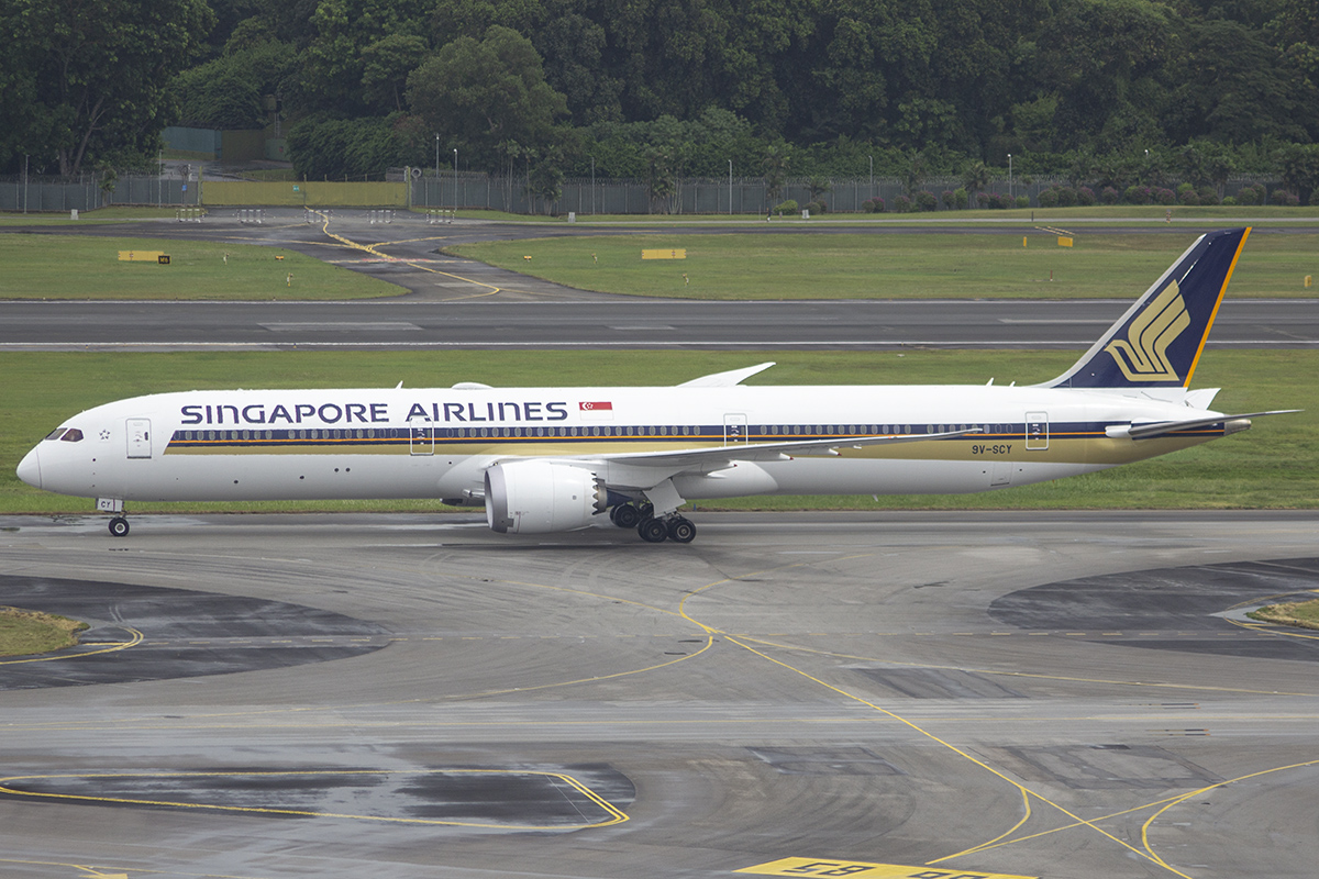 9V-SCY/9VSCY Singapore Airlines  Boeing 787 Airframe Information - AVSpotters.com