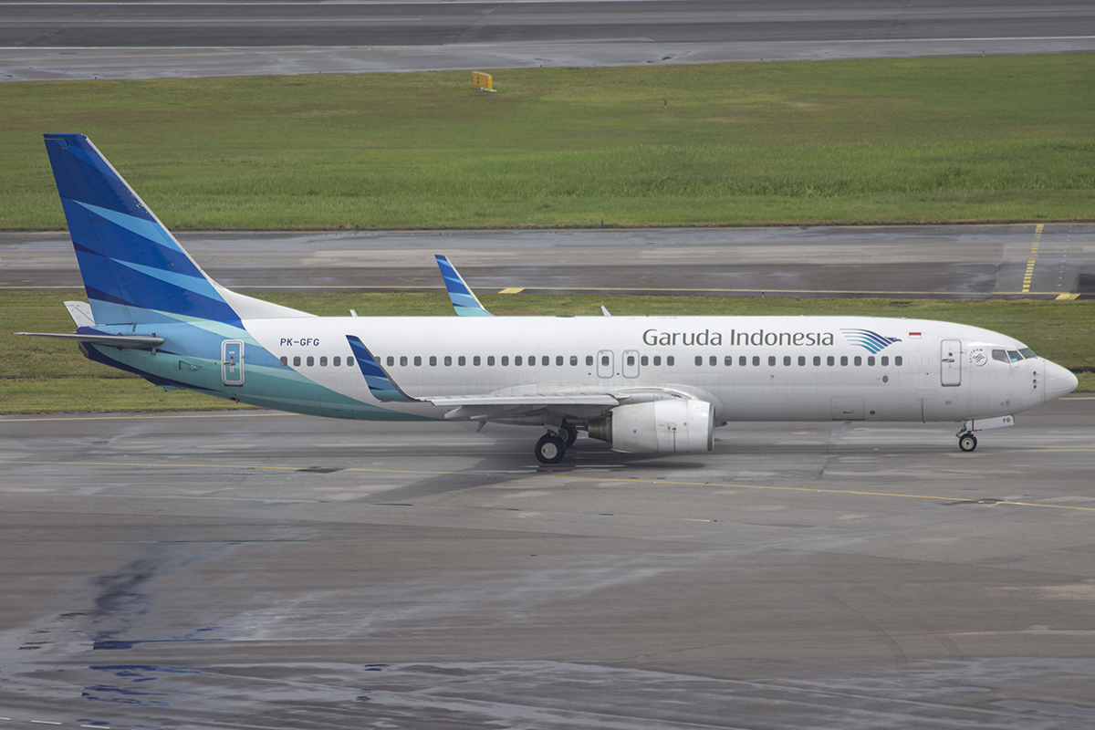 PK-GFG/PKGFG Garuda Indonesia Boeing 737 NG Airframe Information - AVSpotters.com