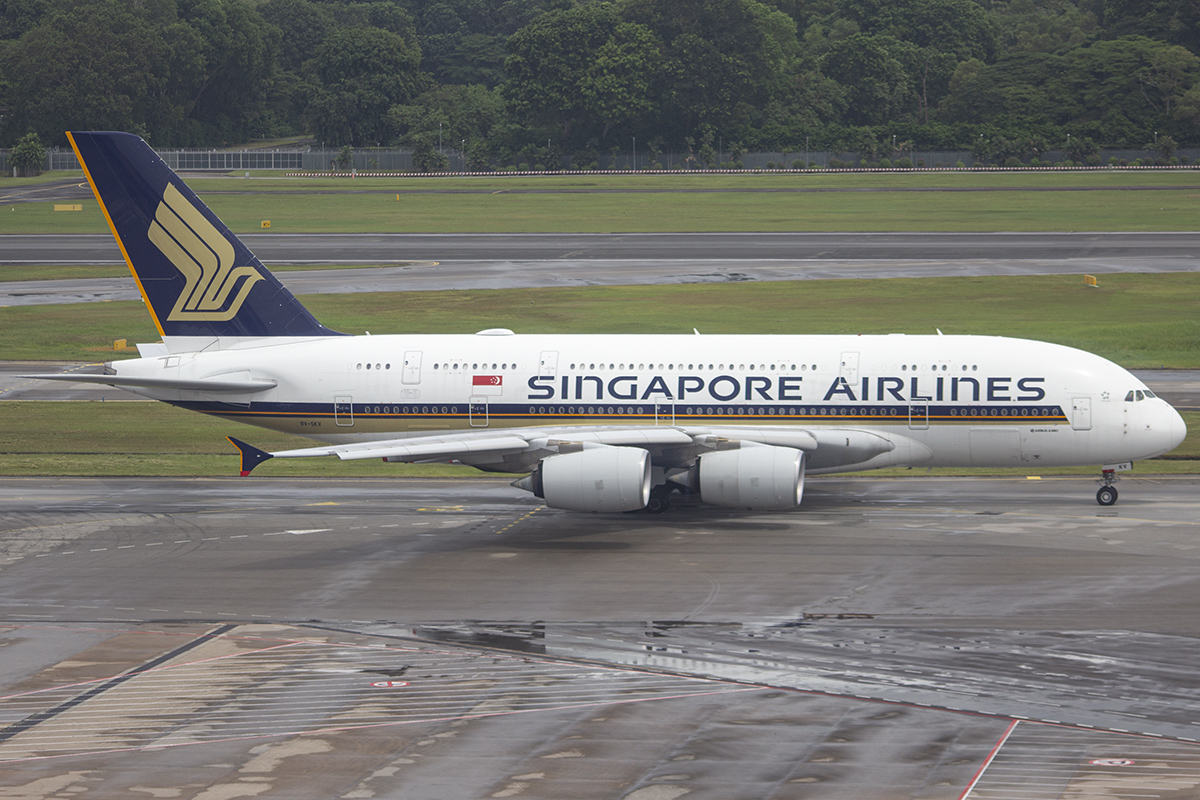 9V-SKV/9VSKV Singapore Airlines Airbus A380 Airframe Information - AVSpotters.com