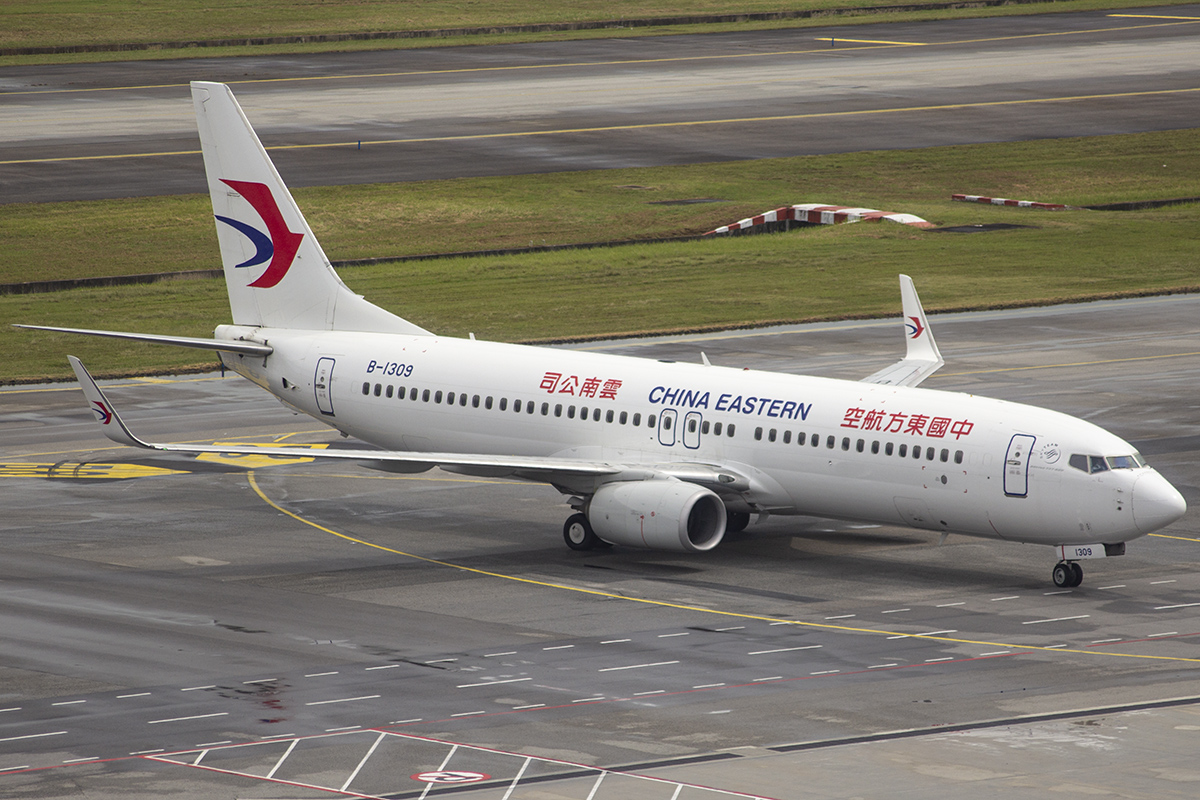 B-1309/B1309 China Eastern Yunnan Airlines Boeing 737 NG Airframe Information - AVSpotters.com