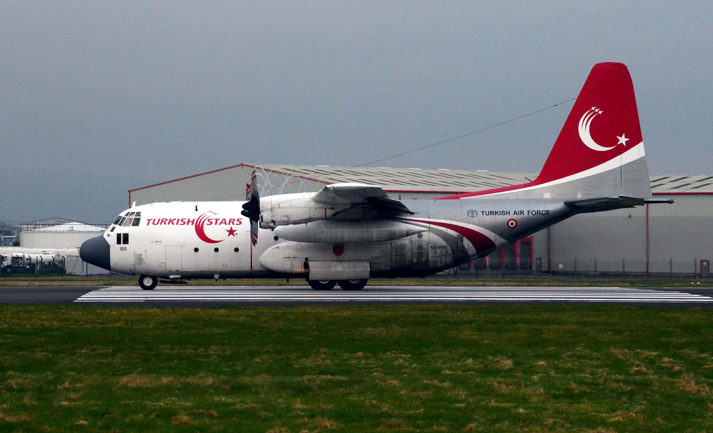 63-13189/6313189 Turkish Air Force Lockheed C-130 Hercules Airframe Information - AVSpotters.com