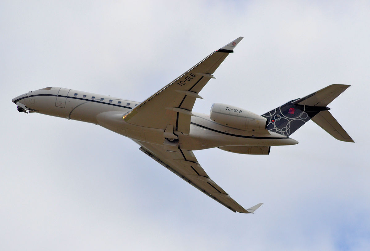 TC-GLB/TCGLB Corporate Bombardier Global Express Airframe Information - AVSpotters.com