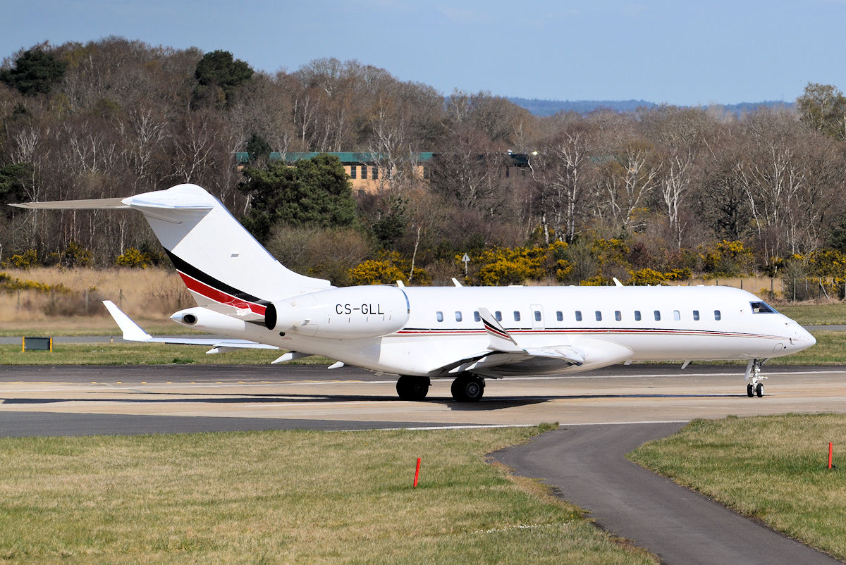 CS-GLL/CSGLL NetJets Europe Bombardier Global Express Airframe Information - AVSpotters.com